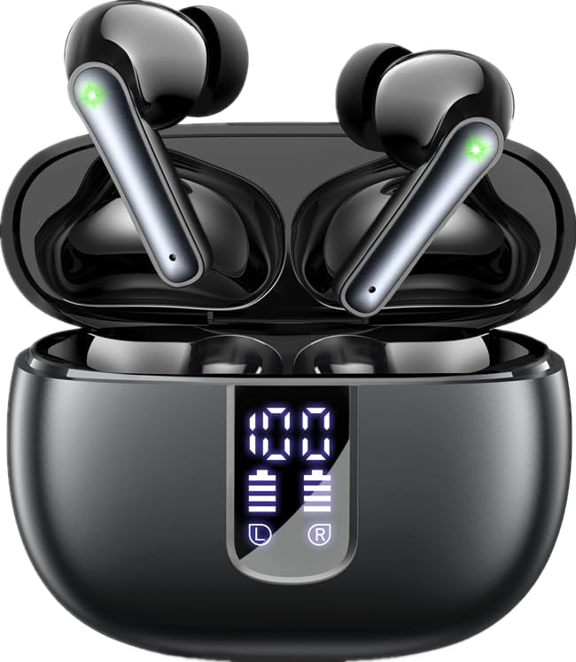 Wireless Earbuds with 48H Playback and IPX7 Waterproof Design
