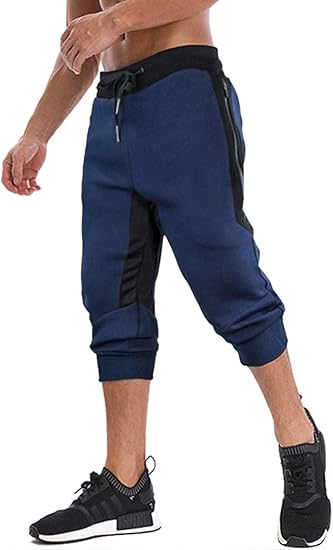 MAGNIVIT Men's 3/4 Jogger Capri Pants for Ultimate Comfort