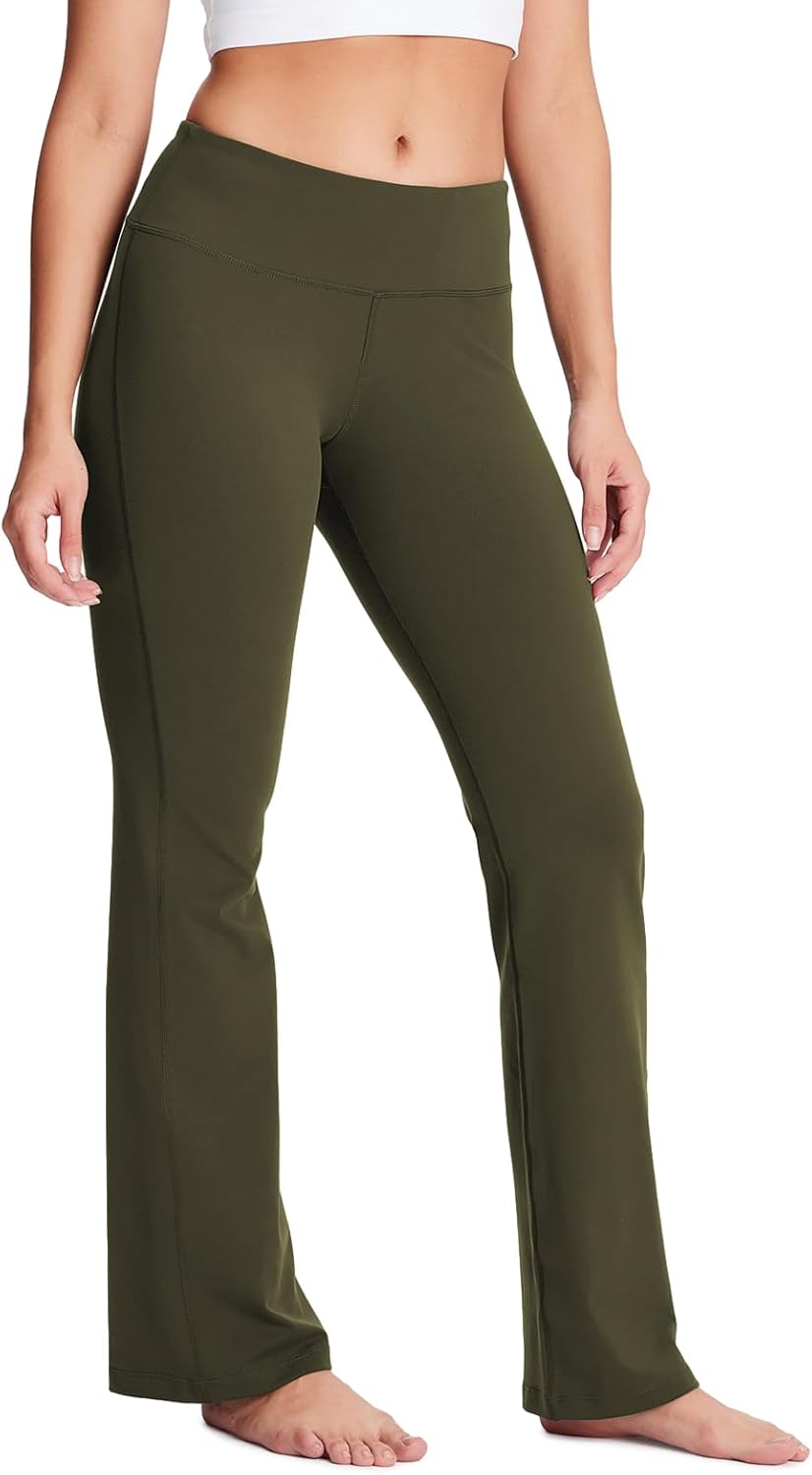 Yogipace Women's Bootcut Yoga Pants for All Heights and Styles