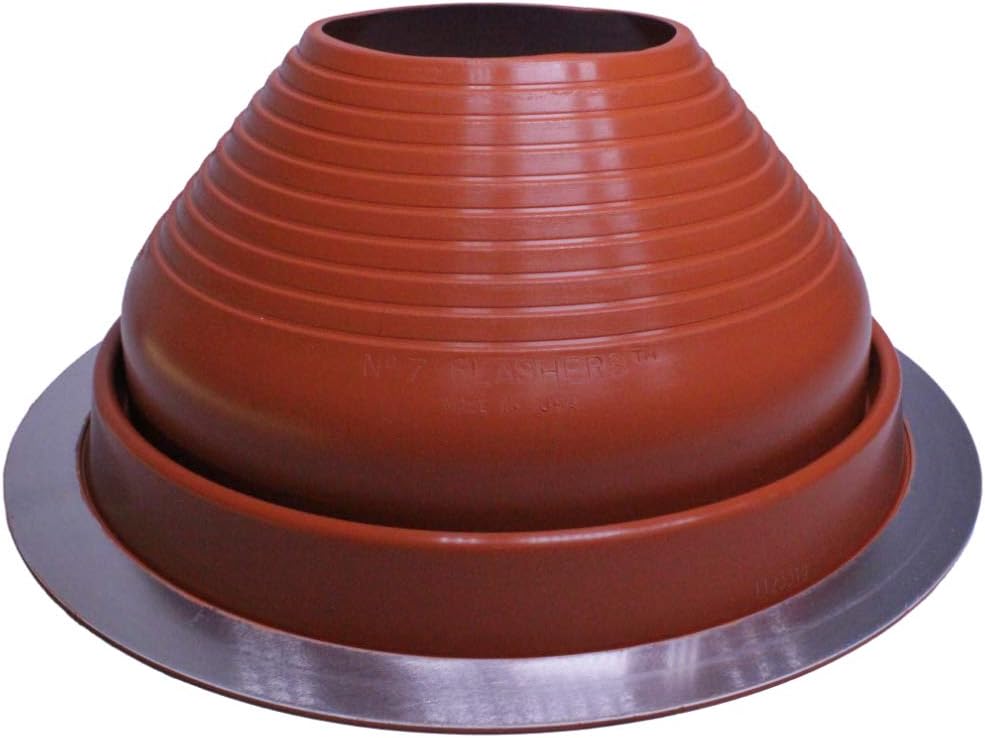 Flashers #7 Silicone High Temp Flexible Roof Jack Pipe Boot