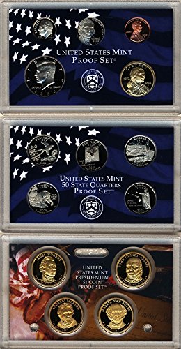 2008 S U.S. Mint 14 Coin Clad Proof Set In OGP Proof Packaging
