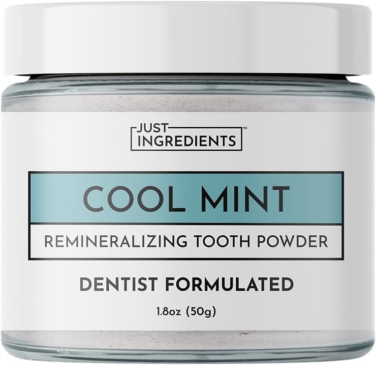 Remineralizing Tooth Powder by JUST INGREDIENTS for Strong Teeth
