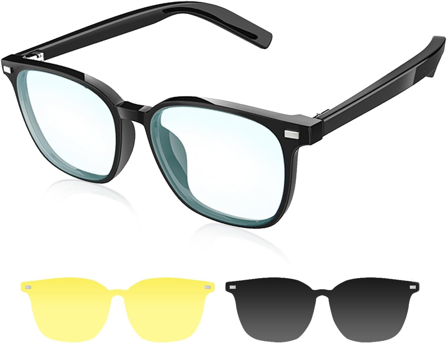 GenXenon Bluetooth Smart Glasses: Night Vision, Remote Shooting, Wireless Headphones