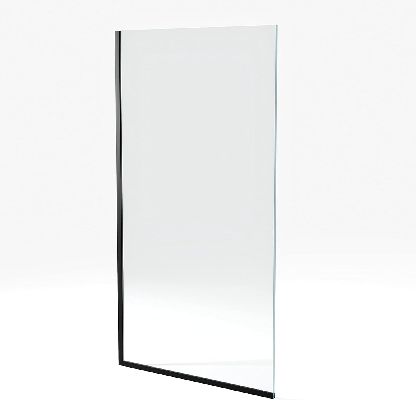 Royalty Fixed Shower Screen - 30in x 60in Frameless Glass Panel