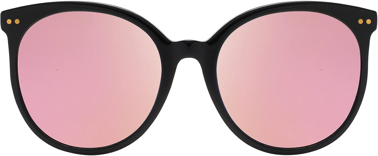 Oversized Polarized Sunglasses for Women - Trendy Retro Shades