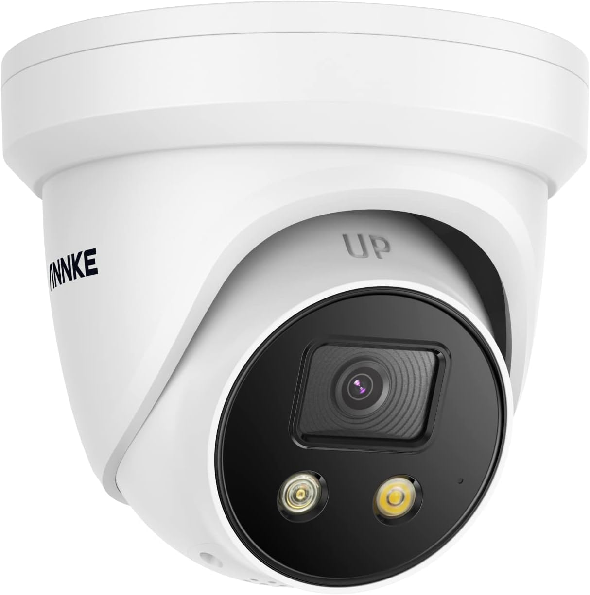 ANNKE AC800 4K Turret POE Camera with Strobe & Spotlight Alarms