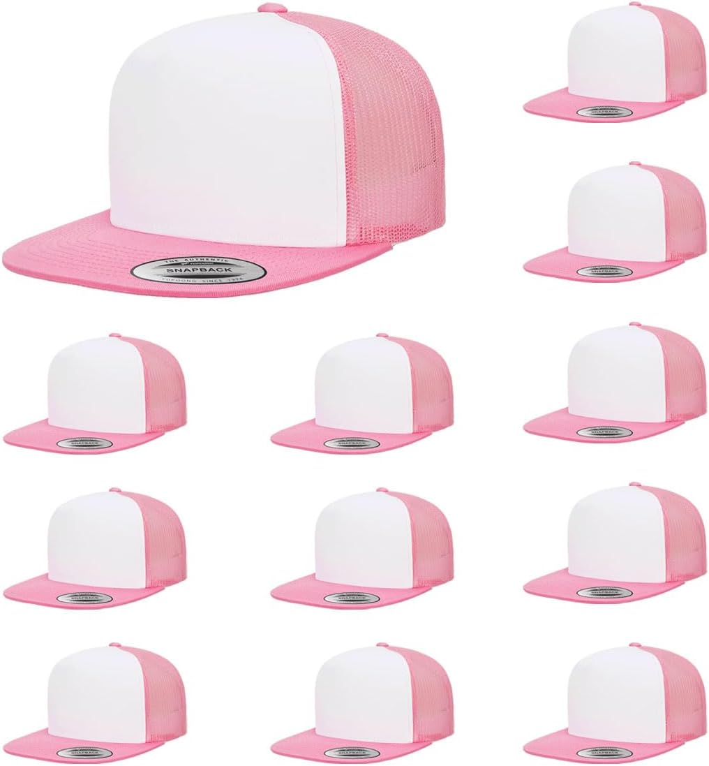 Yupoong 5-Panel Classic Trucker Cap for Ultimate Comfort