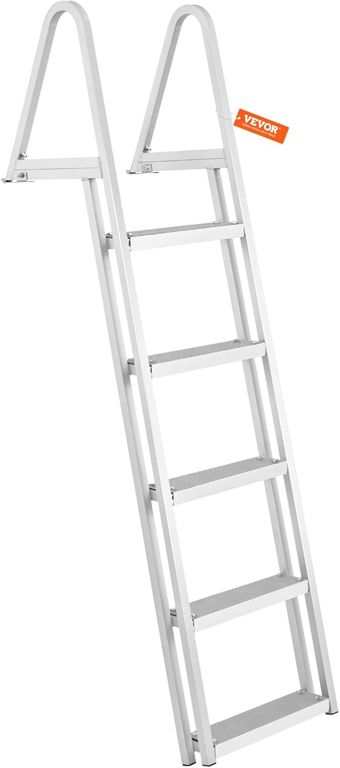 VEVOR Removable Dock Ladder with Nonslip Design for Easy Boarding