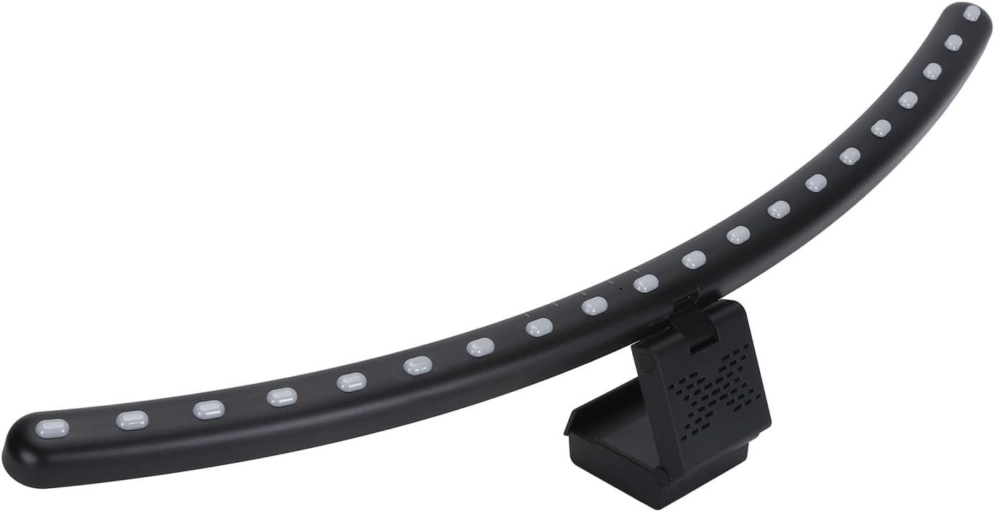 Wisoqu Curved LED Monitor Light Bar - Eye-Caring & Dimmable