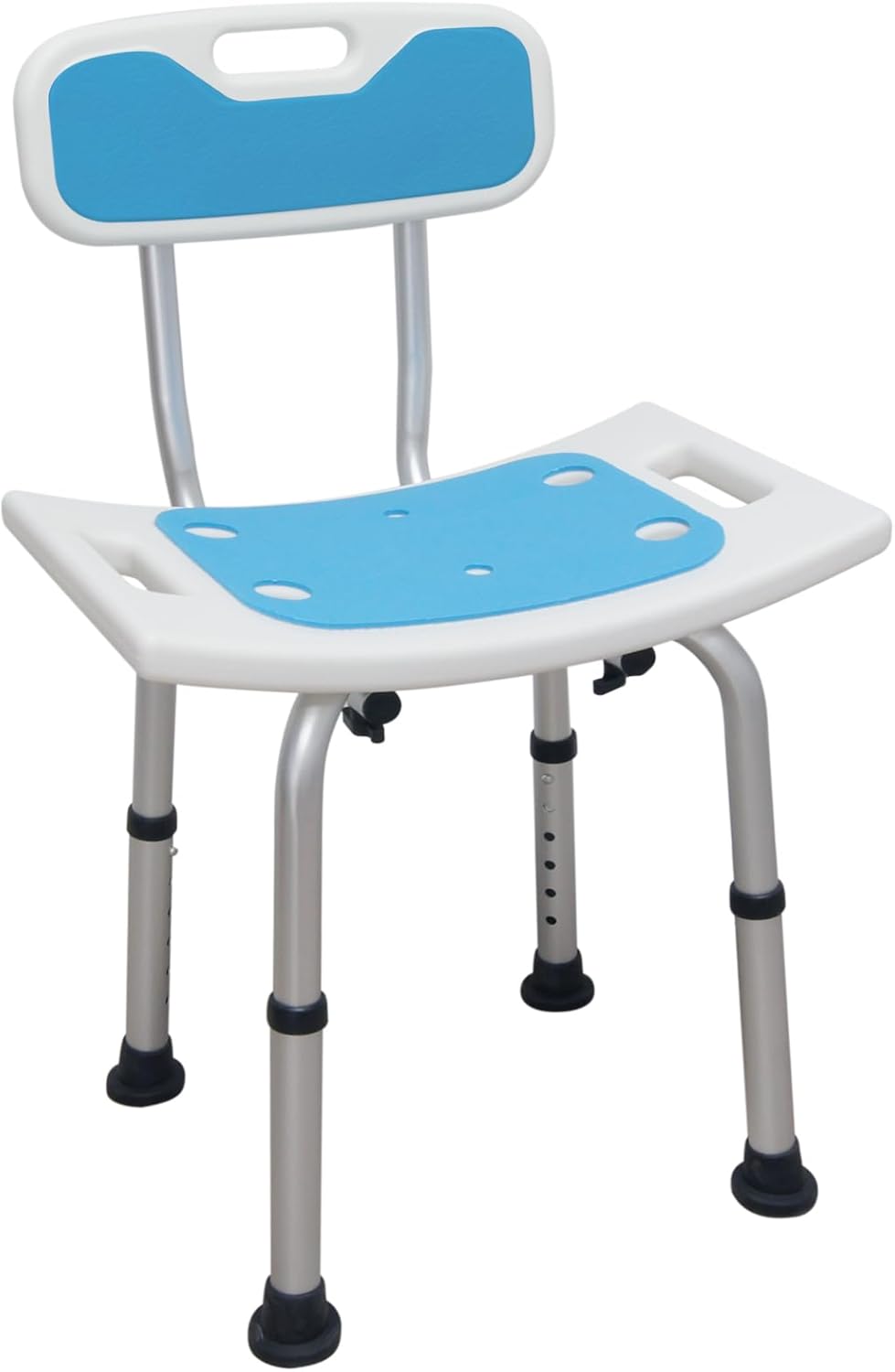 Bcareself Adjustable Shower Seat with Arms