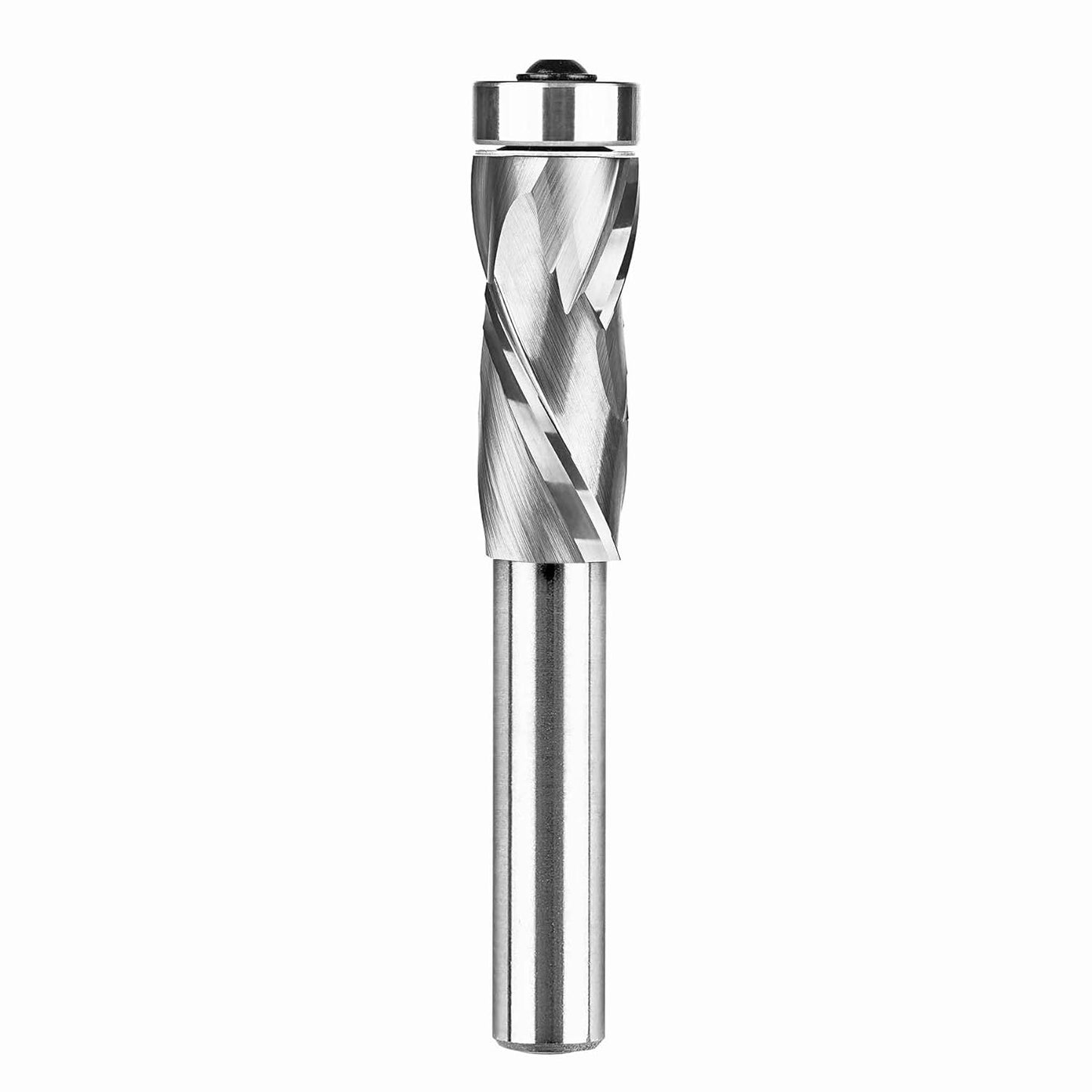 SpeTool Bottom Bearing Compression Spiral Flush Trim Router Bit