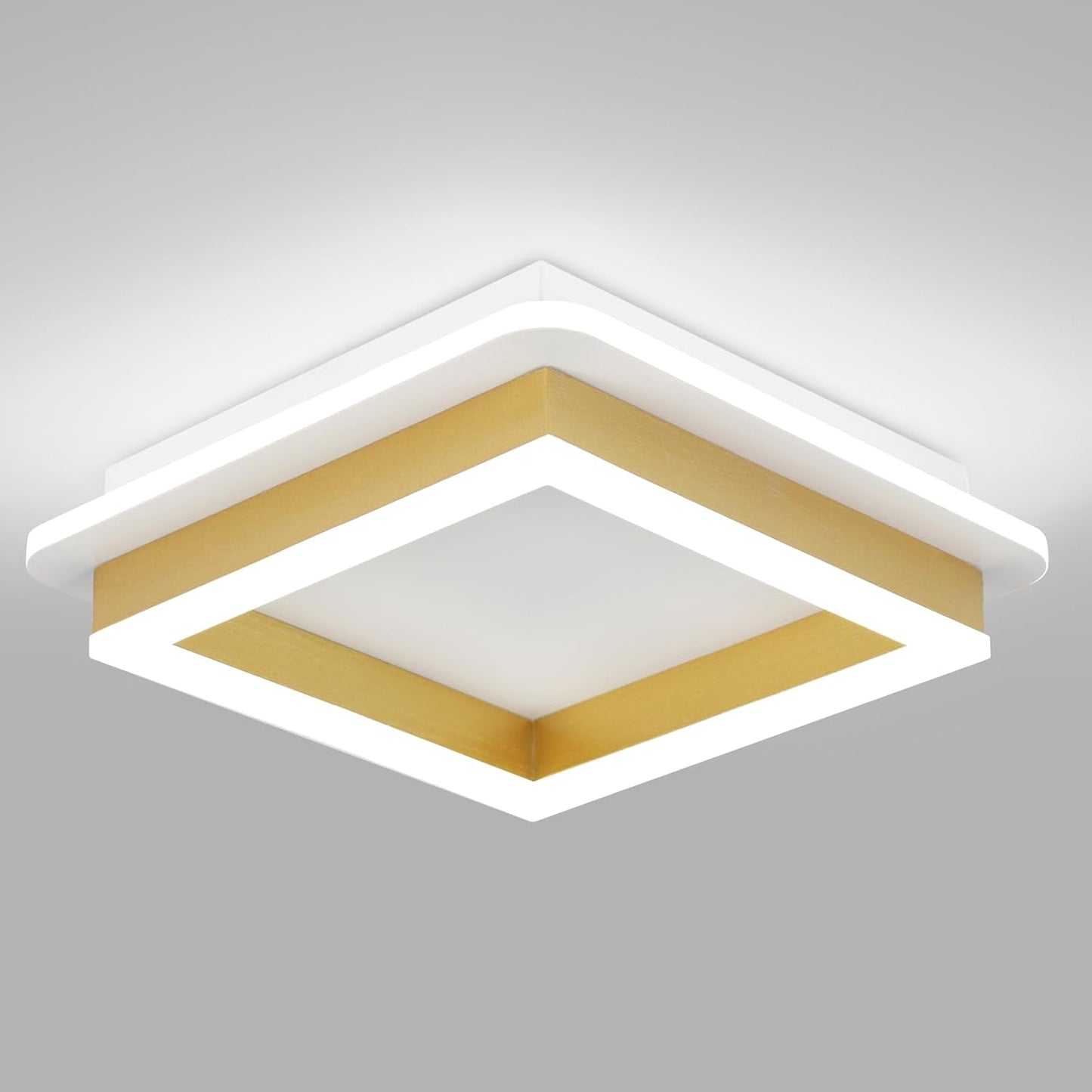 Modern 24W Square Flush Mount Ceiling Light for Home Decor