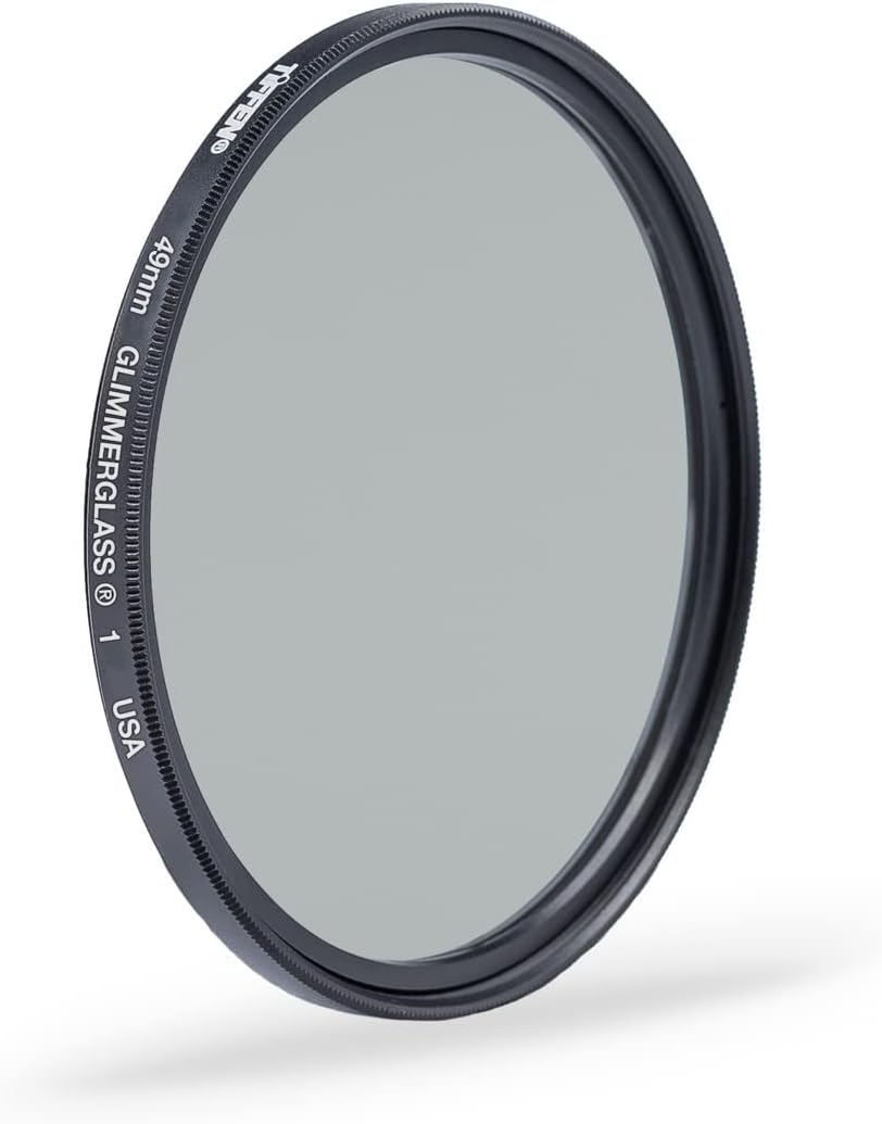Tiffen 49mm Glimmerglass 1 Filter for Dreamy Cinematic Effects