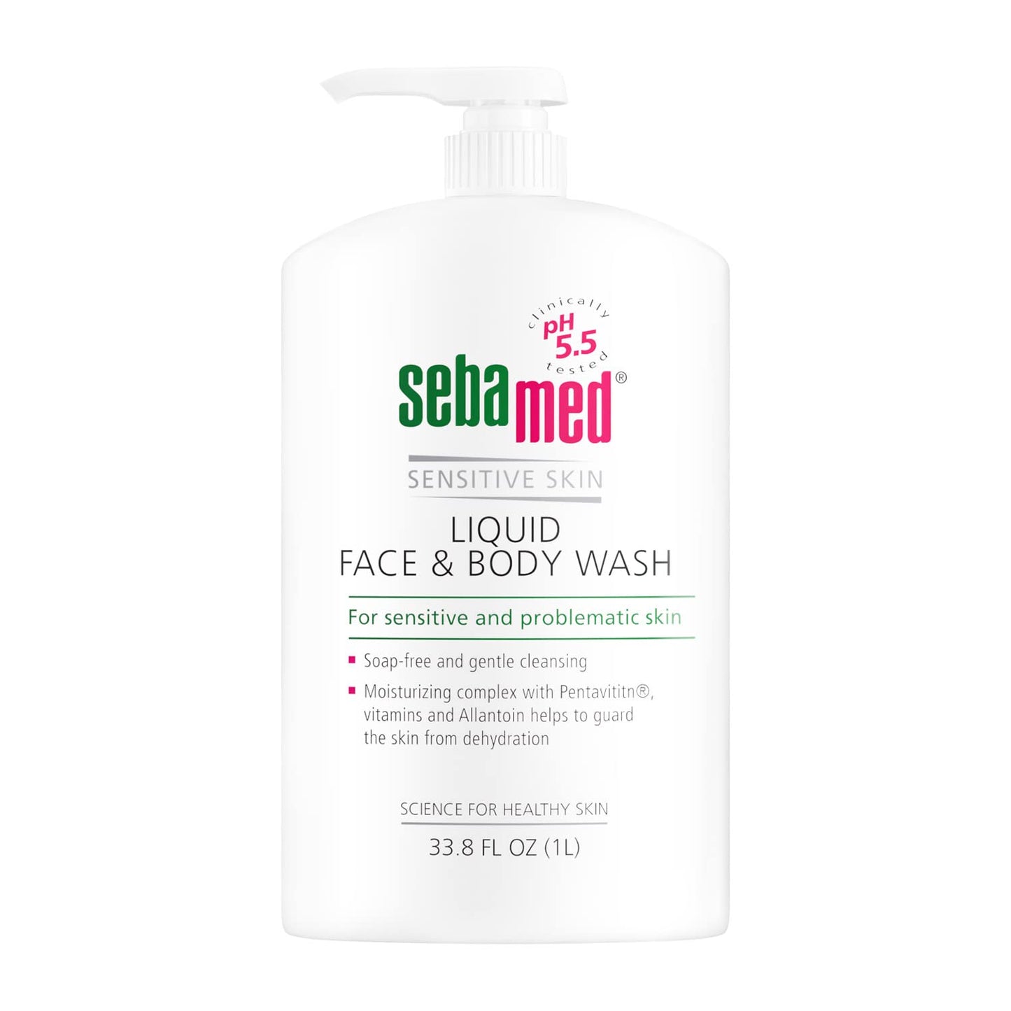 SEBAMED Sensitive Skin Face and Body Wash for All Skin Types