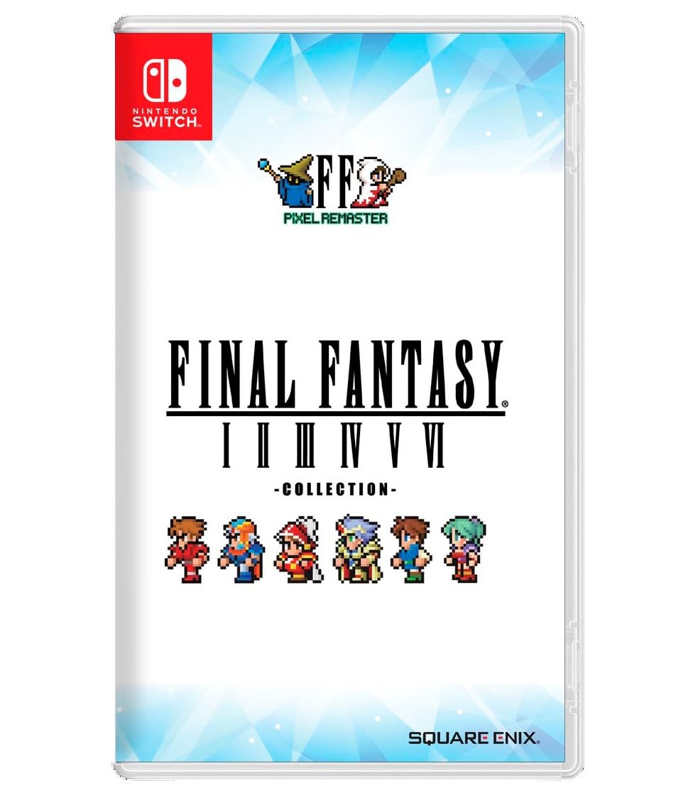 Final Fantasy I-VI Pixel Remaster Collection for Nintendo Switch