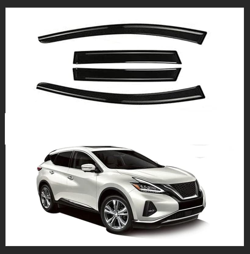 Tape-On Rain Guard 4-Piece for 2015-2022 Nissan Murano Windows