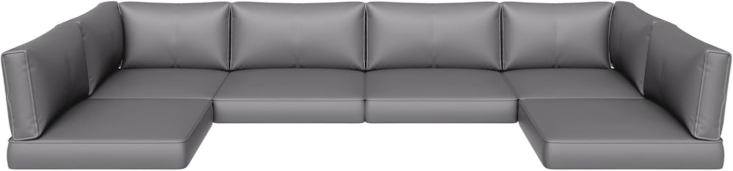 Aoxun Outdoor Replacement Cushions for Deep Seat Patio Furniture