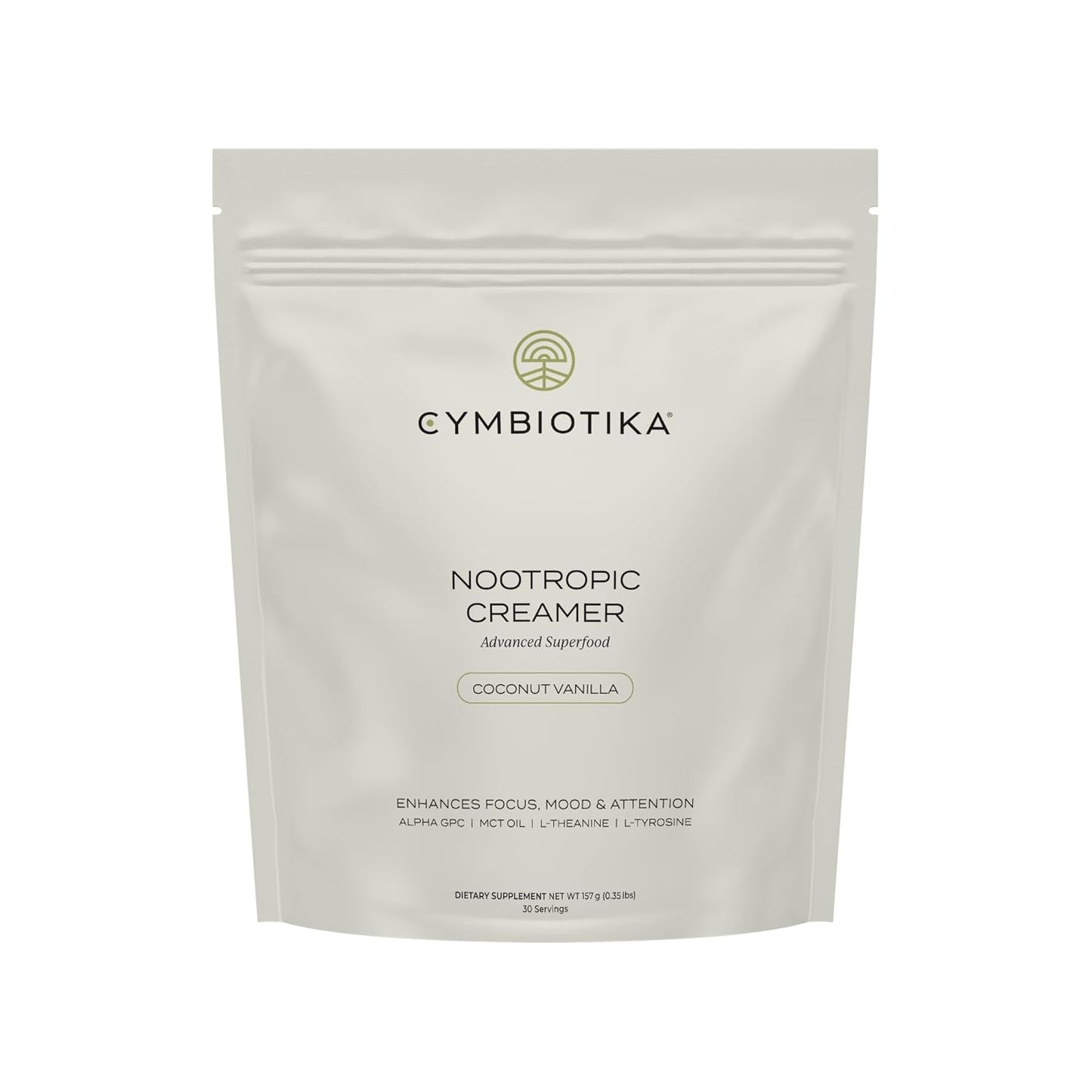 Nootropic Creamer for Focus and Energy - Vegan, Keto-Friendly