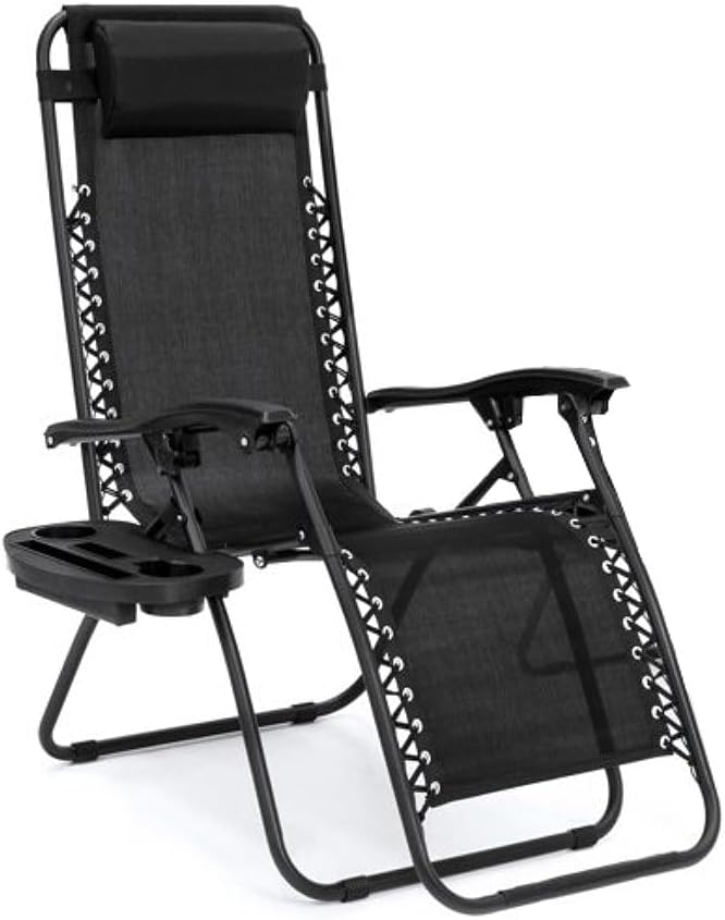 EZONE Zero Gravity Lounge Chair for Ultimate Outdoor Comfort