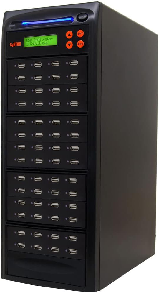 1 to 55 USB Duplicator & Sanitizer for Fast Data Transfer