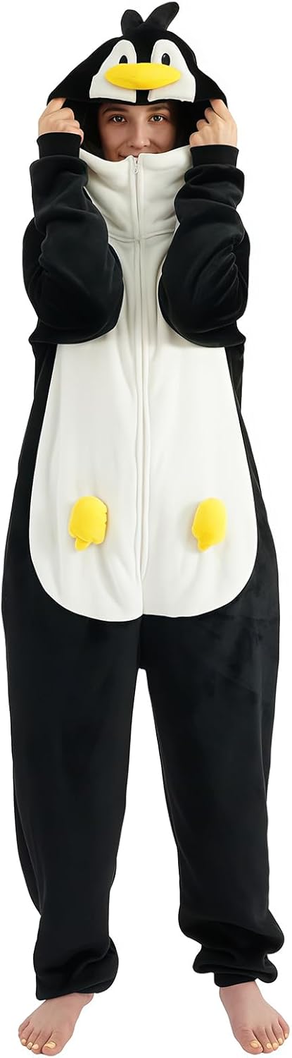 Unisex Adult Onesie Pajamas for Halloween and Christmas Fun