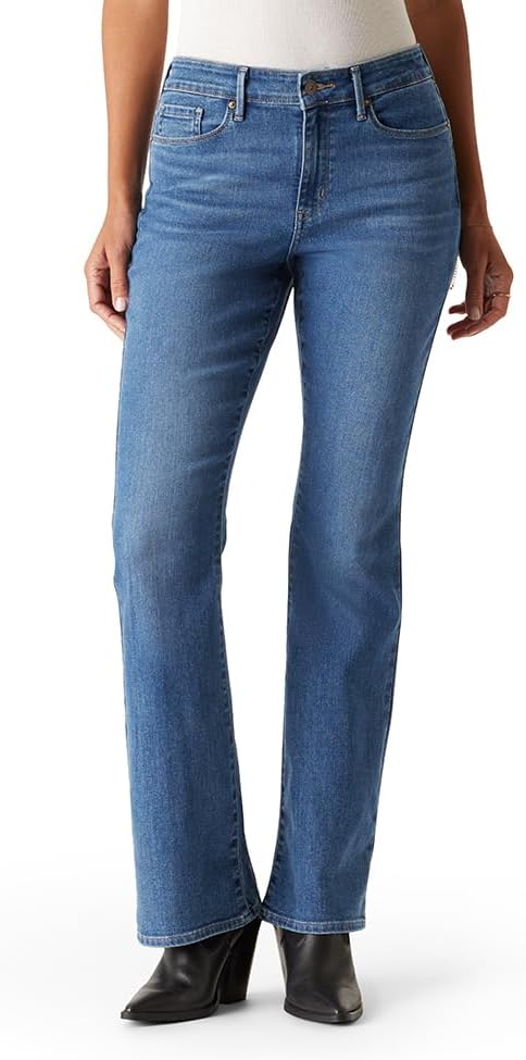 LEVI Strauss Signature Womens Modern Bootcut Jeans for Curves