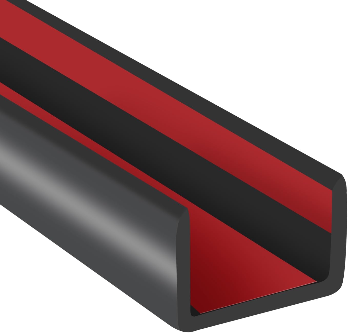 Flexible Self-Adhesive U Shaped Edge Trim for Door Sides