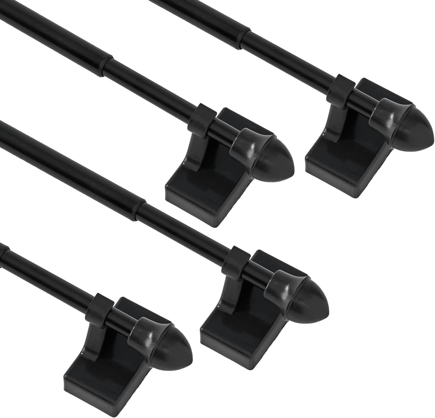 LaigenGanzi Magnetic Rods - Easy Install 4 Pack