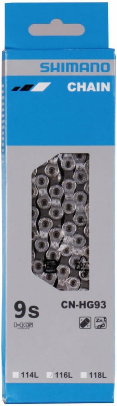 Shimano CN-HG93 Ultegra/XT 9-Speed Chain for Smooth Shifting