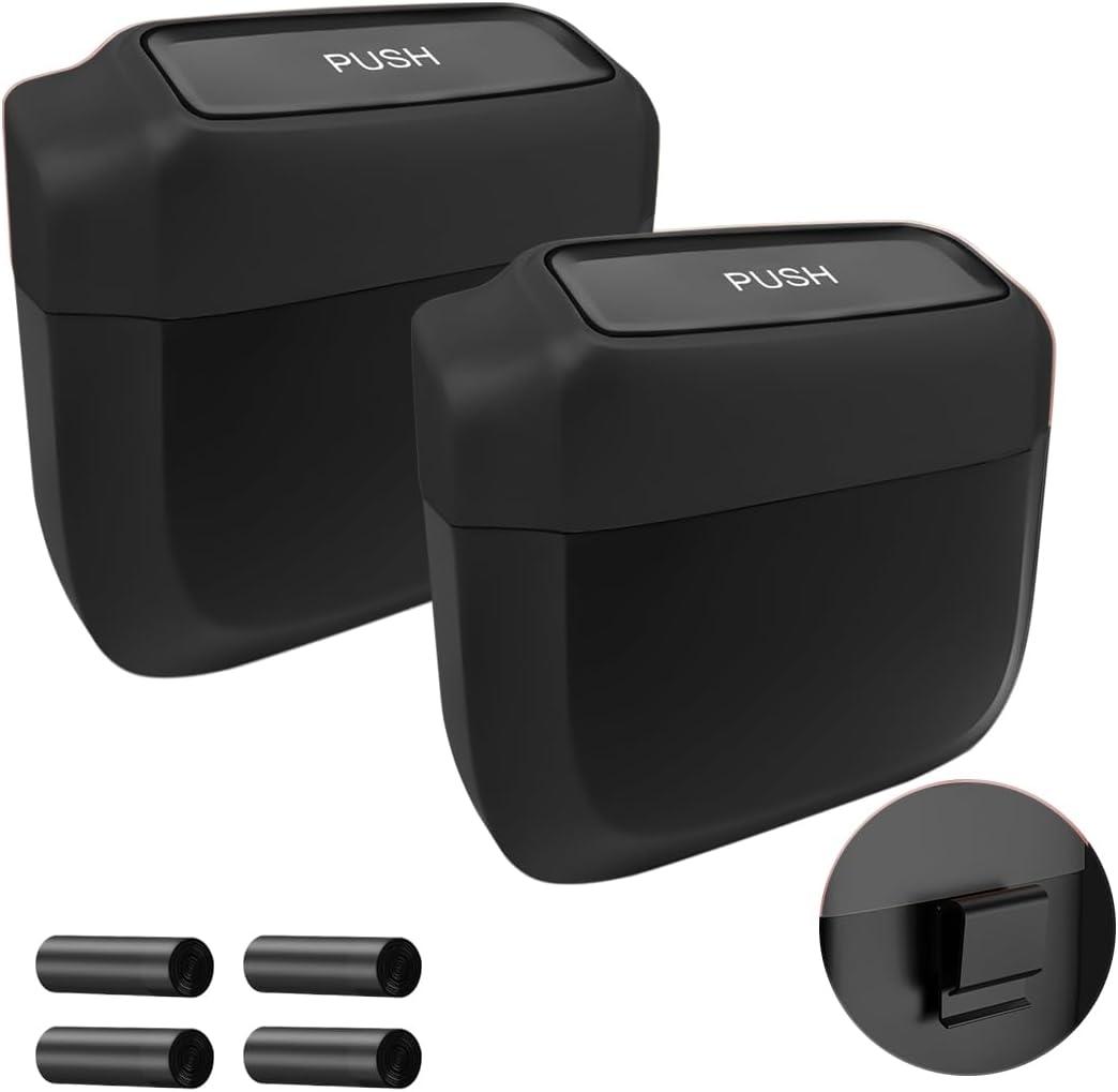 Mini Leakproof Car Trash Can Set - Keep Your Vehicle Clean!