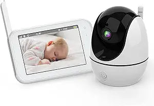 PRUVEEO Baby Monitor with Camera and Audio for Parents