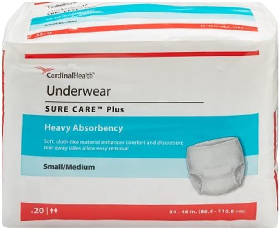 Ensur Adult Pull On Underwear - Heavy Absorbency, Pack of 20