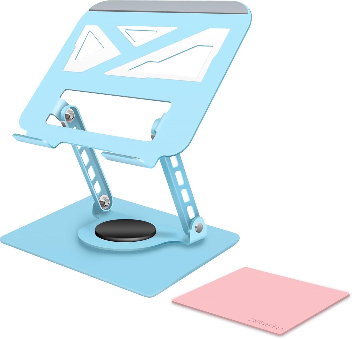 Rotating Laptop Stand with 360 Swivel for Ergonomic Comfort