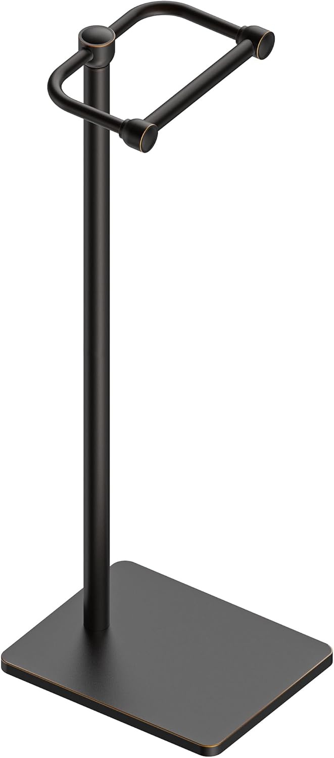 RUACQ Toilet Paper Holder Stand with Post Pivoting Design