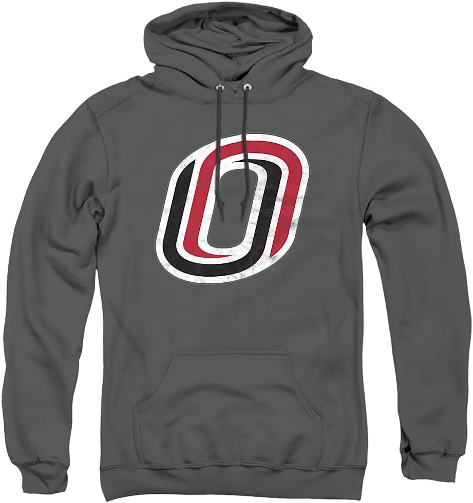 Official Collegiate Distressed Logo Hoodie for Everyday Wear