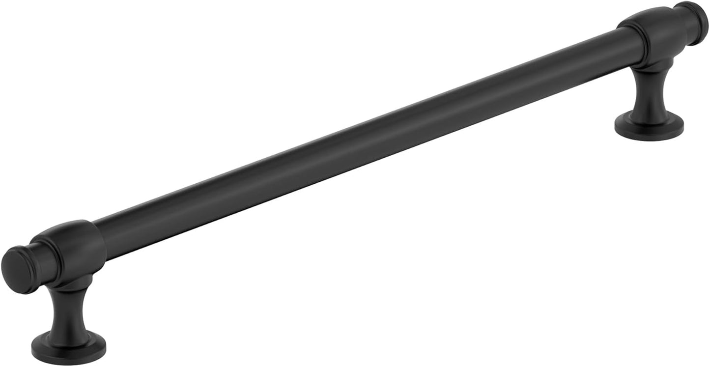 Amerock Winsome 10-1/16 inch Matte Black Cabinet Pull Review