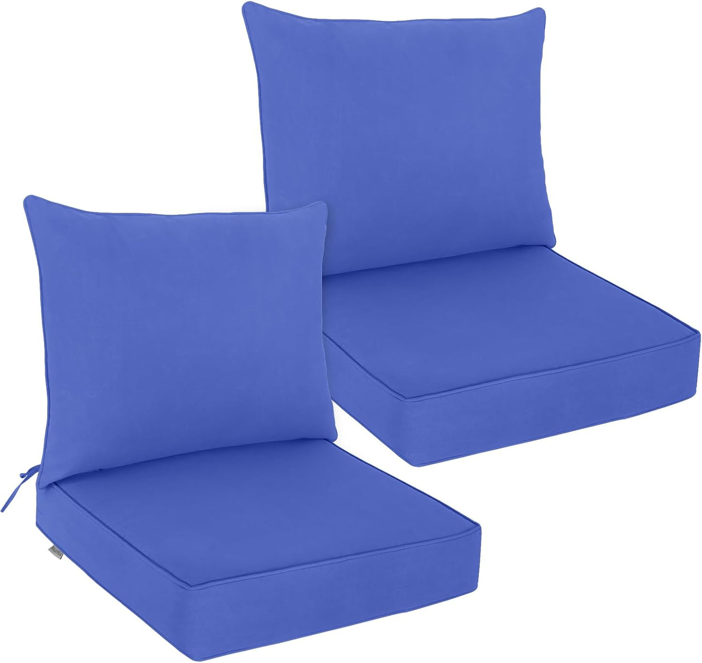 EAGLE PEAK Outdoor Deep Seat Patio Cushion Set for Comfort
