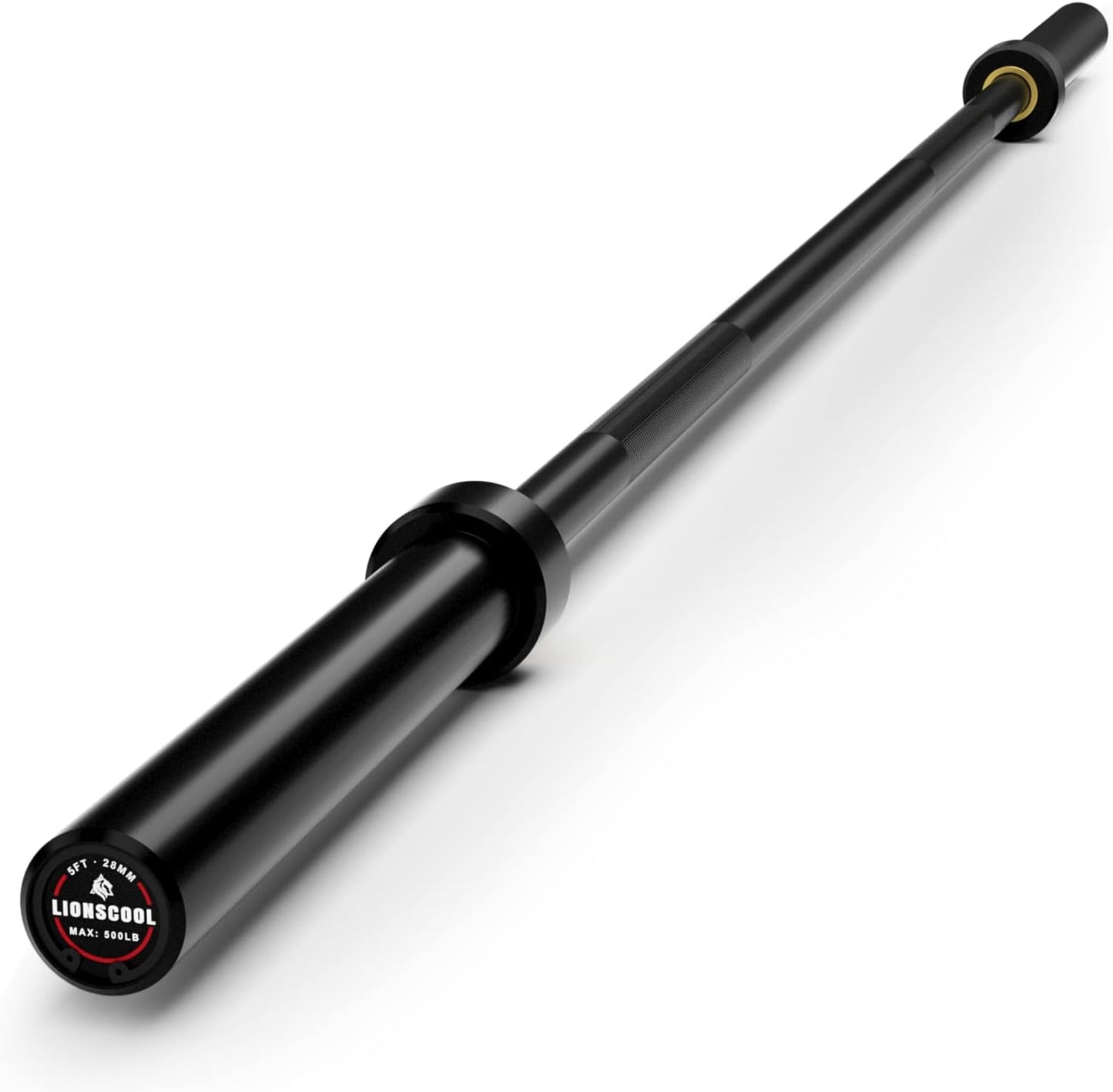 LIONSCOOL Premium Barbell for Strength Training & Weightlifting