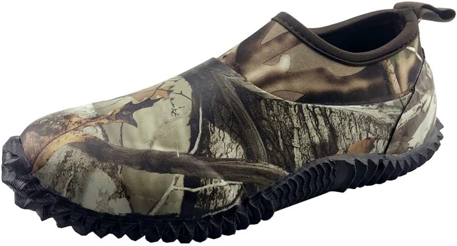 SYLPHID Men's Garden Shoes Waterproof Neoprene Camp Booties