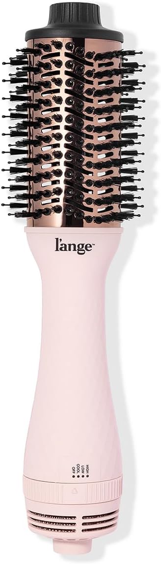 L'ANGE HAIR Le Volume 2-in-1 Titanium Blow Dryer Brush | Smooth & Frizz-Free Styling