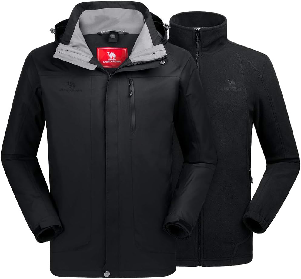 Ultimate Winter Protection: CAMEL CROWN 3-in-1 Ski Jacket