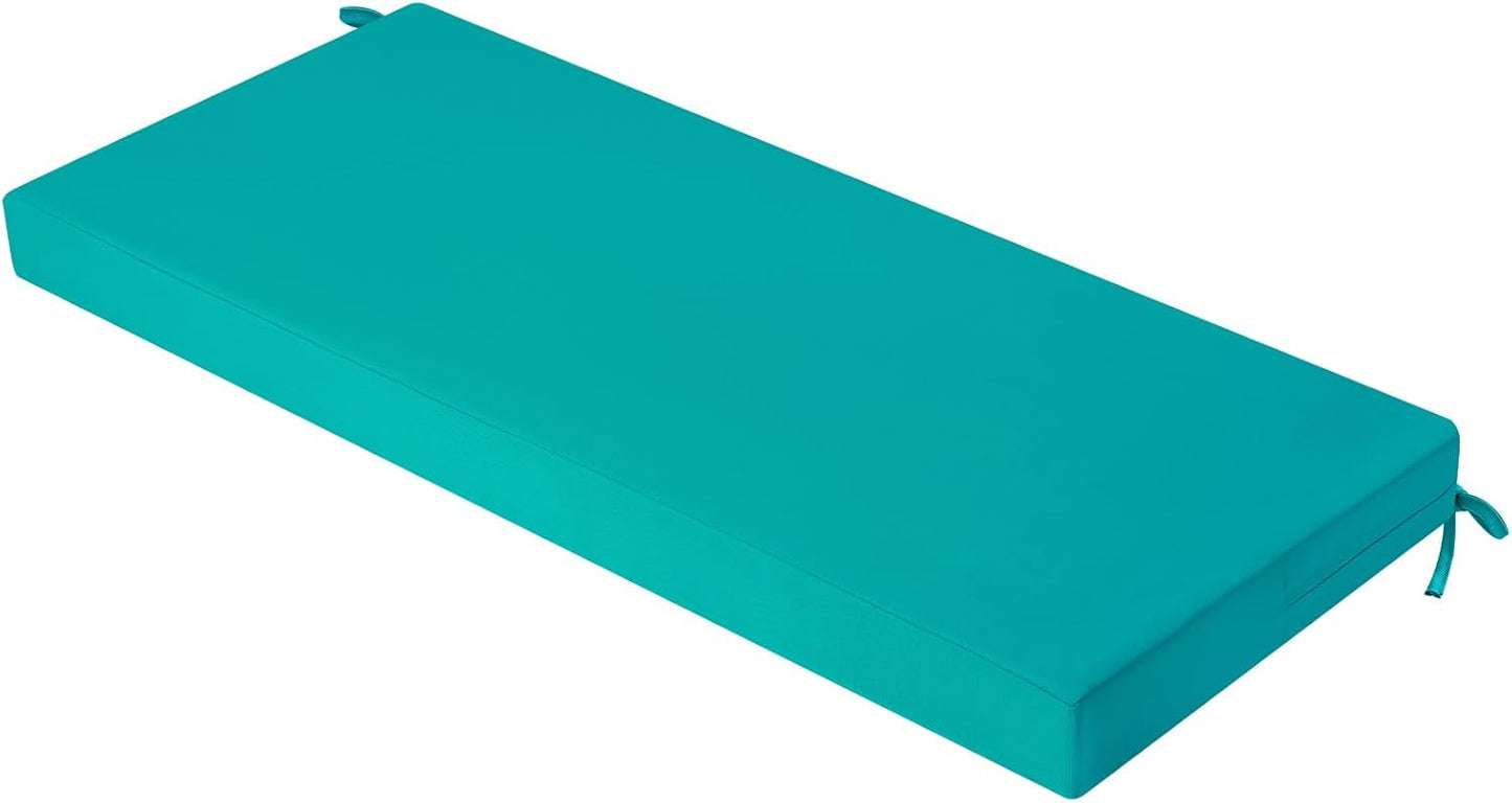Outdoor Bench Cushion Waterproof for Garden and Patio Use