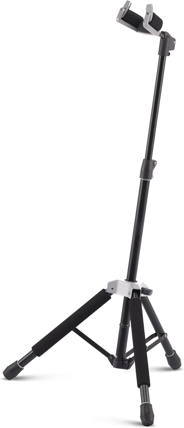 Space-Saving AWEDA Universal Guitar Stand