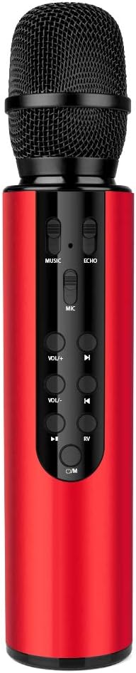 Bluetooth Wireless Karaoke Microphone for Home and Travel Fun