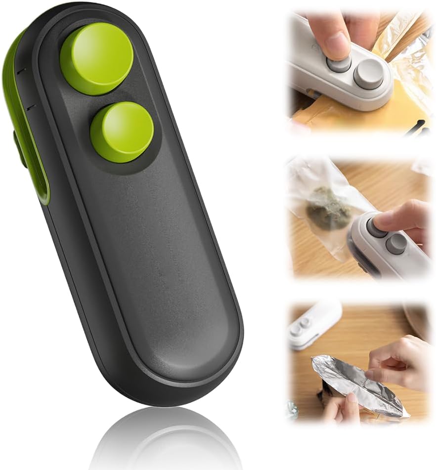 2024 Upgrade Mini Bag Sealer: Seal & Cut with Ease!