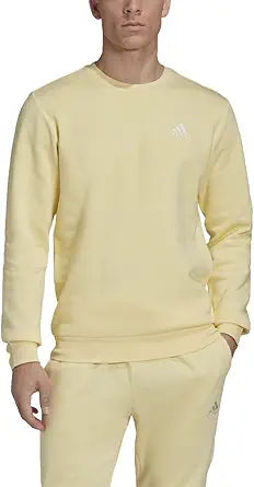 adidas Men's Essentials Fleece Sweatshirt for Everyday Comfort
