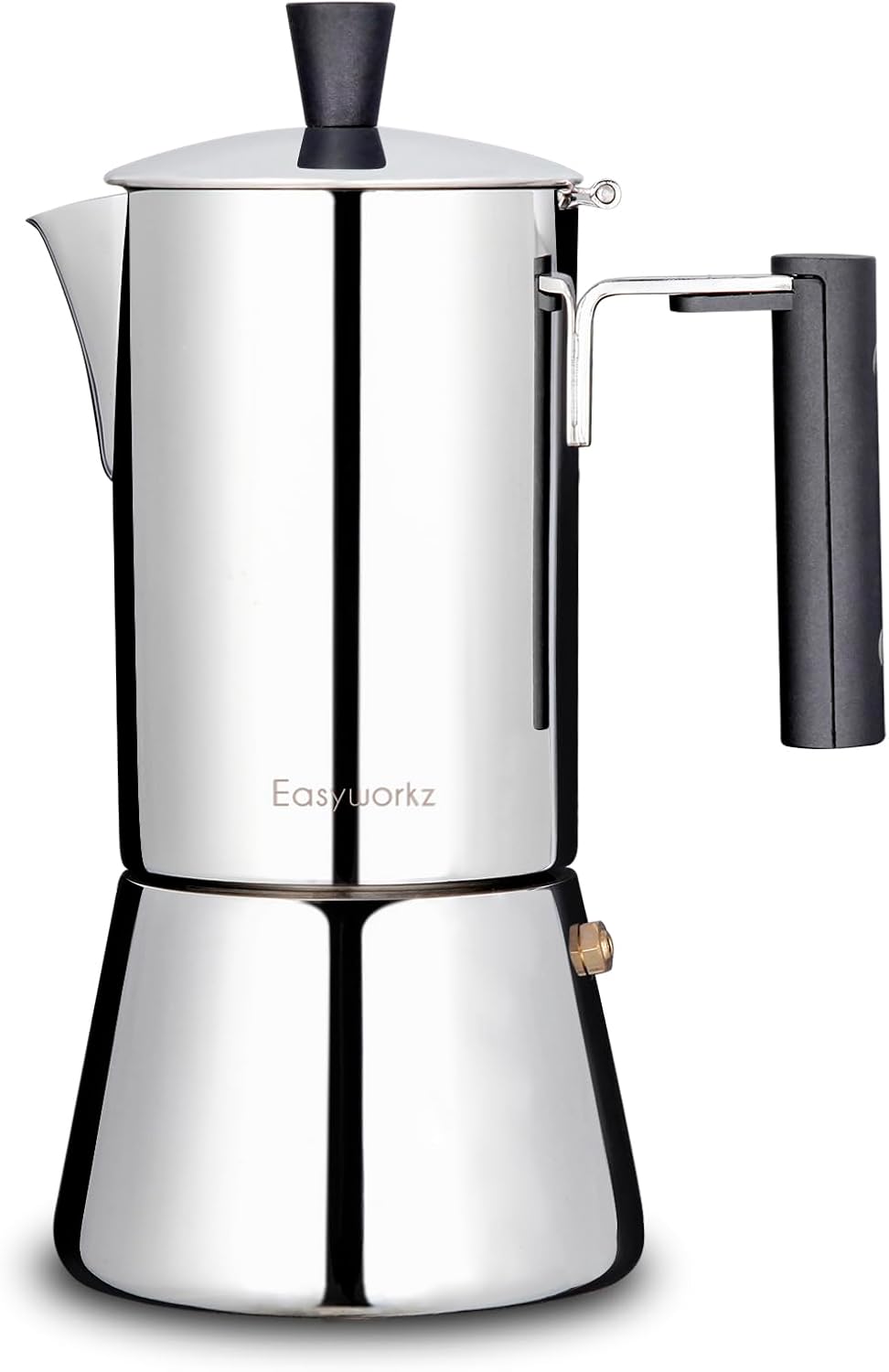 Easyworkz 6-Cup Stainless Steel Espresso Maker