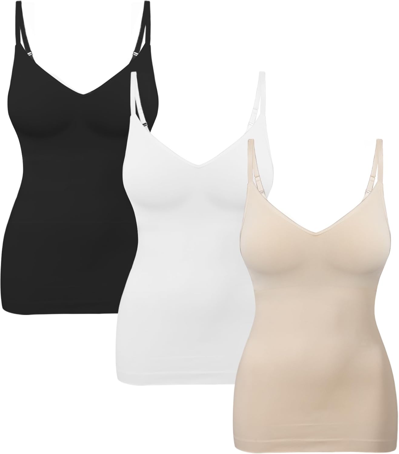 EUYZOU Womens Tummy Control Shapewear Tank Tops for Comfort