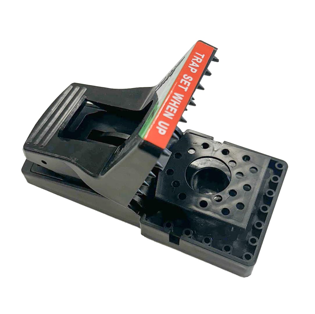 JAWZ Plastic Rat Traps 12 Pack for Effective Rodent Control