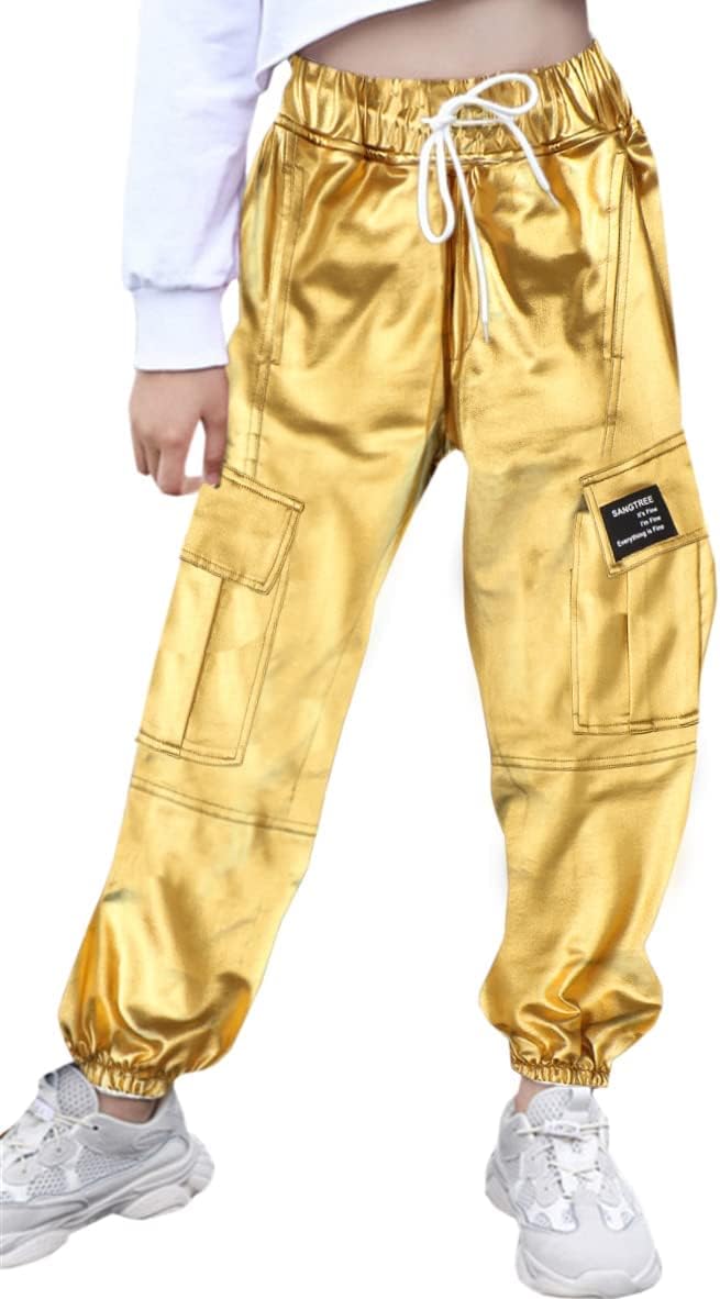 SANGTREE Girls & Womens Drawstring Cargo Jogger Pants Review